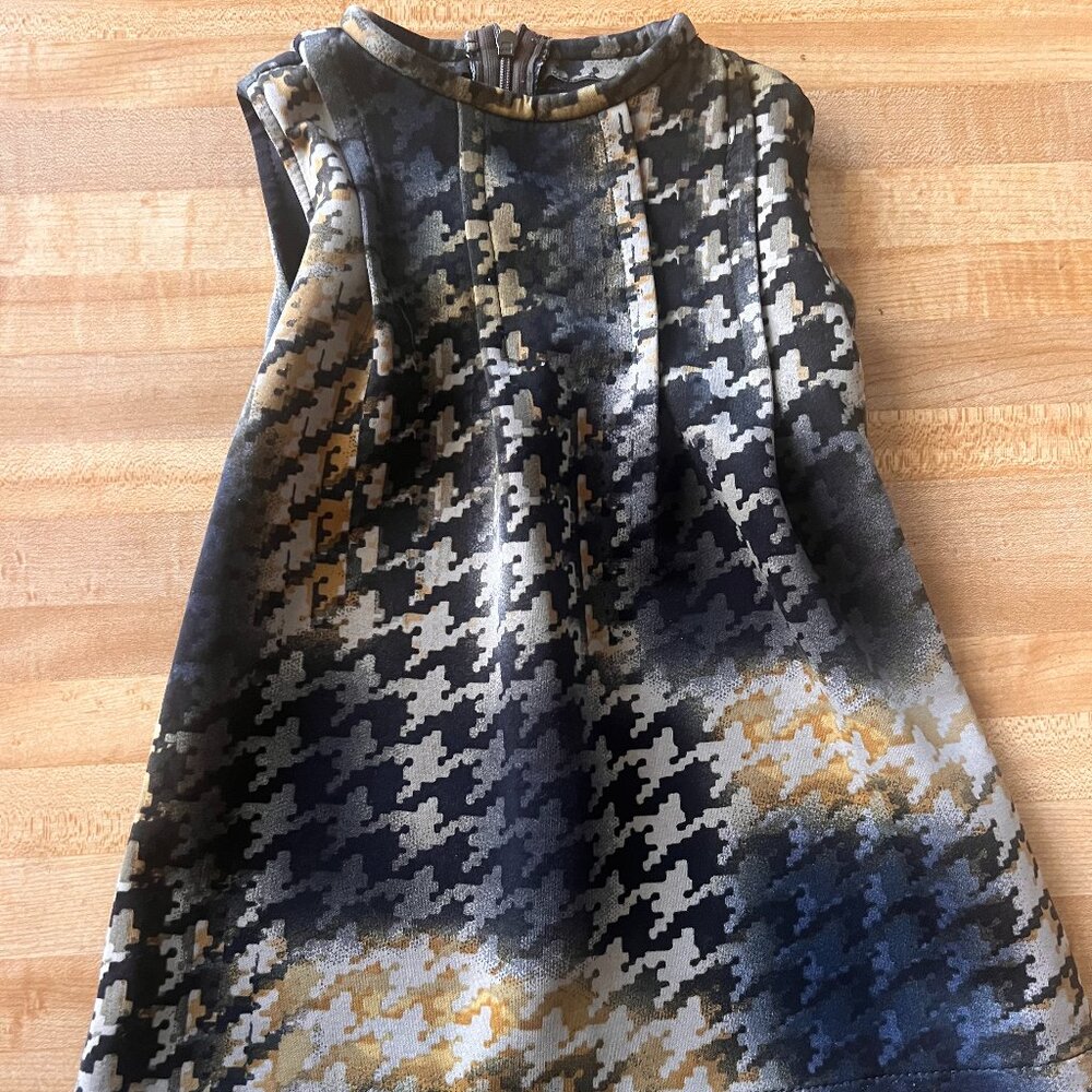 Toddler girl mod shift dress